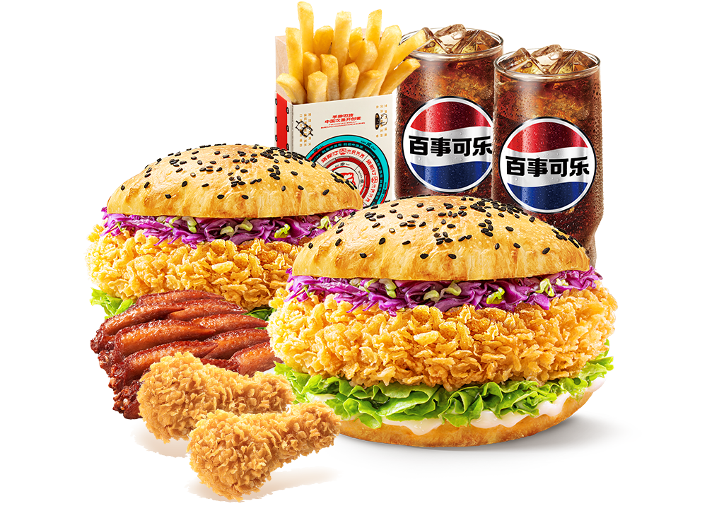 【限制学校店铺使用、新品暂不限价】塔斯汀双人豪华7件套
